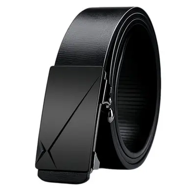 【E-Commerce Bestseller】Herrenledergürtel Weiches Leder zahnlos automatische Schnalle PU-Leder Herrengürtel Business Casual Trendy - 10