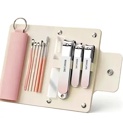 Ohrlöffel und Nagelschere Pflegeset - 5