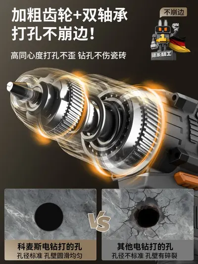家用五金工具箱套装电钻电工木工维修全套组合电动工具大全