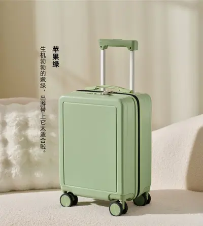 16-Inch Lightweight Carry-On Trolley Suitcase with Silent Wheels - 9