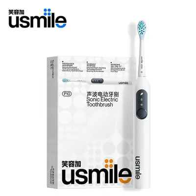 usmile笑容加P10 电动牙刷 全新缓震清洁刷头 电动牙刷情侣装 - 6