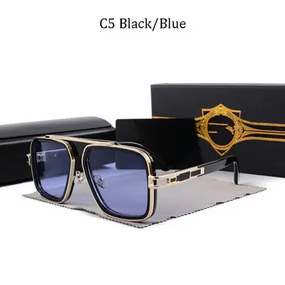 LXN-EVO 95882 Square Retro Sunglasses for Men and Women - 11