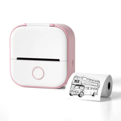 PhomemoT02 mini termal yazıcı küçük taşınabilir etiket yazıcısı cep telefonu Bluetooth ev hata düzeltme yazıcısı - 10