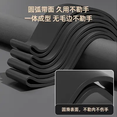瑜伽弹力拉力带 健身田径训练阻力带 多功能塑胸拉力器 厚圈