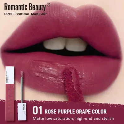 Samt-Matt-Lippenstift, nicht abfärbend und langanhaltend - 7