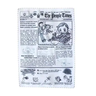 Dog Squeaky Crinkle Paper Chew Toy for Small and Medium Dogs - 12