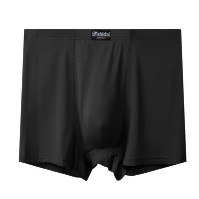 Herren-Boxershorts aus Modal, hoch geschnitten, Übergröße, atmungsaktiv - 7