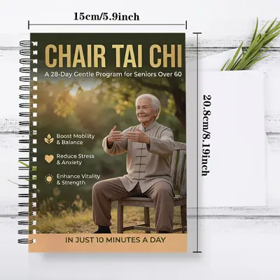 Tai Chi Notebook for Seniors, Seated Exercise Notebook