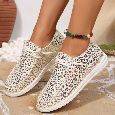Women's Plus Size Flat Slip-On Loafers, Low-Top, 2026 Spring and Autumn - 8