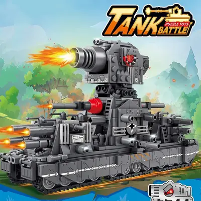 World of Tanks KV-44 Karl Yapı Blok Seti, 99 Parça Leviathan Model - 4