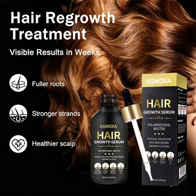 Biotin Hair Growth Essential Oil for Scalp, Beard and Eyebrows