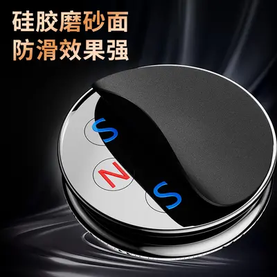 Magnetic Car Phone Holder with Silicone Cable Wrap - 3