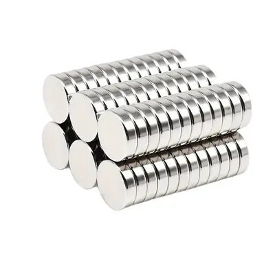Neodymium Iron Boron Strong Round Magnets, 2-50mm Diameter