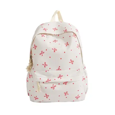 Japanese-style minimalist casual large-capacity backpack for middle and high school students, lightweight and trendy school daypack for girls - 9