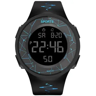 Elektronische Kinderuhr für Jungen mit sportlichem, minimalistischem Design - 9