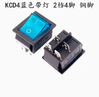 KCD4 tekne anahtarı, ışıklı, 16A 250V - 10