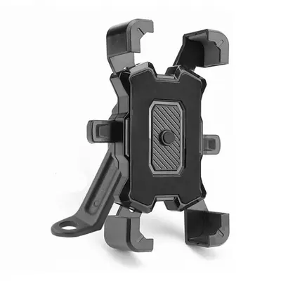 Four-Claw Motorcycle Phone Mount for Navigation, Anti-Vibration