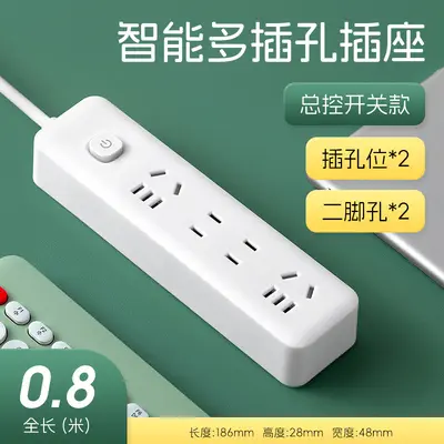 Power strip with USB, long cord, smart control - 10