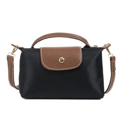 Nylon Mini Dumpling Bag for Women, Lightweight Crossbody with Adjustable Strap - 7