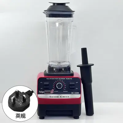 İkisi bir arada duvar kırma makinesi, ticari yüksek güçlü blender, çok fonksiyonlu kıyma makinesi, ev tipi çok kişilik pişirme makinesi, meyve sıkacağı - 9