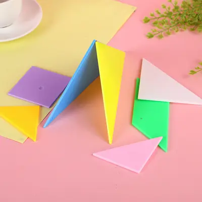 Çocuklar İçin Plastik Tangram Eğitici Oyuncak Erken Eğitim Materyali