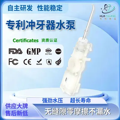 Portable Water Flosser Pump, Low-Noise Oral Irrigator - 1