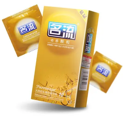 Mingliu Ultra-Thin Lubricated Dotted Ribbed Condom 002