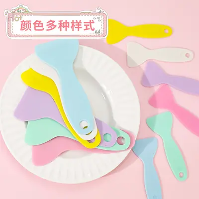 Factory In-Stock Car Window Tint Film Small Squeegee Colored Sticker Journal Small Yellow Scraper Kugga Macaron Plastic Squeegee