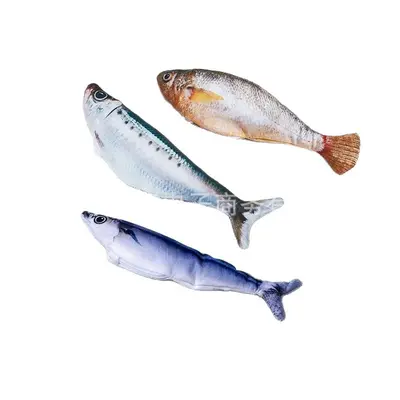 Smart Electric Cat Toy, Simulation Fish, Self-Play