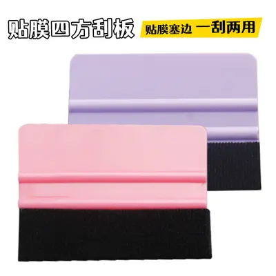 Autofolien-Rakel aus Kunststoff mit Filzbezug