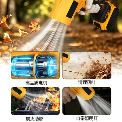 Brushless-Turbogebläse für Laub, Wasser und Staub, für Auto und Haushalt