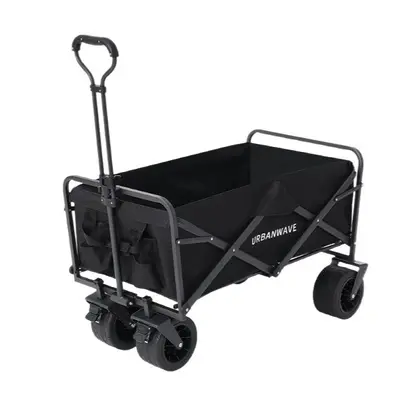 Foldable Portable Market Stall Cart, Large Multifunctional Hand Trolley