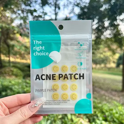 Cute Rhinestone Pimple Patches, Multi-Colored Hydrocolloid Acne Patches - 8