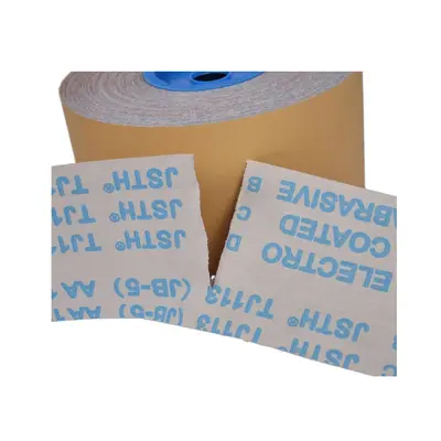 TJ113 el yırtmalı zımpara rulosu, 10 cm genişlik, ahşap için
