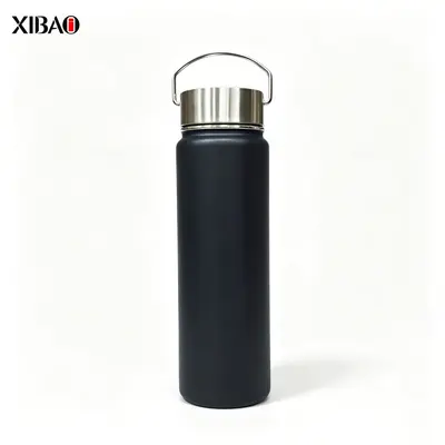 Vacuum Stainless Steel Sports Water Bottle 304 Wide Mouth - 7