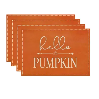Halloween Patterned Linen Placemat, Insulating Table Mat - 7