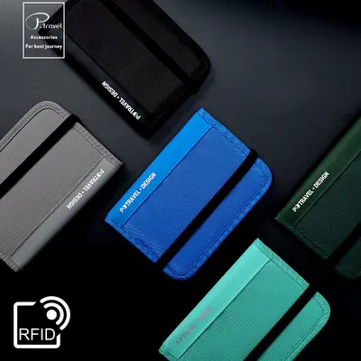 RFID Nylon Reisepassetui, Entmagnetisierungsschutz, Diebstahlschutz