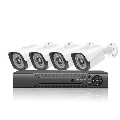 Özelleştirilmiş AHD koaksiyel tabanca kamera seti izleme CCTV seti metal kabuk su geçirmez video kaydedici isteğe bağlı - 5