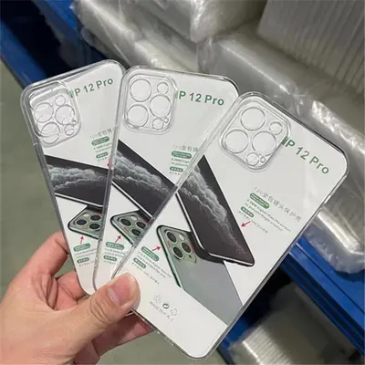 Apple 15 Pro Max/13 Pro Max transparente TPU Huelle XR kompatibel