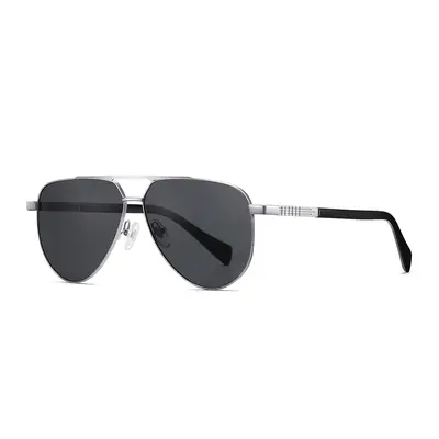 Classic Aviator Sunglasses S19203, Adult, Titanium Alloy Frame, Unisex - 6