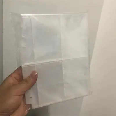 PVC-Kartenordner, 20 Fächer, A5-Postkartenbuch