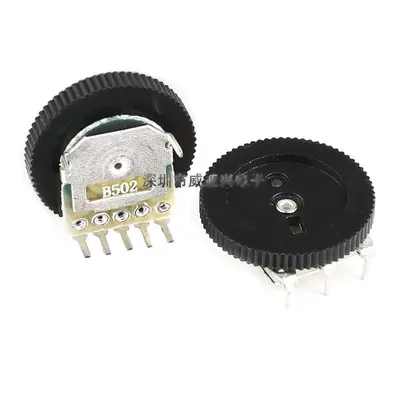 Tek ve Çift Eklemli Kadran Potansiyometre, B103 16x2 mm, 1K-500K Ohm