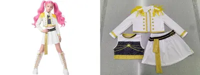 Girls' Demon Hunter Costume Set, 3D Printed - 9