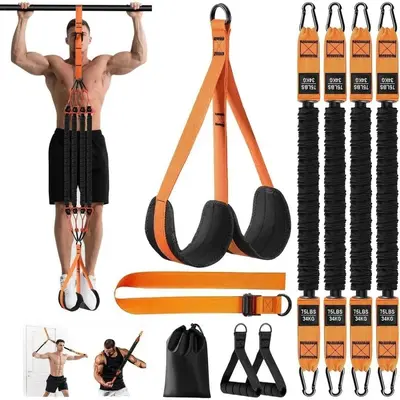 Pull-Up Assist Band, Adjustable Resistance, Fitness Elastic Band - 6