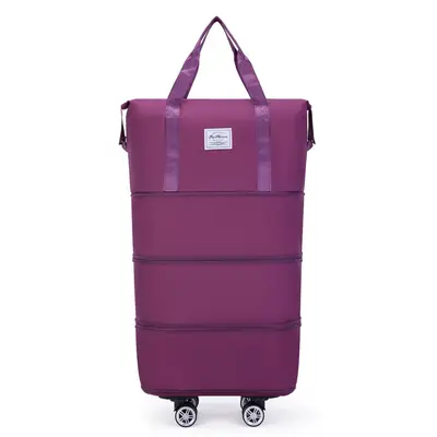 Travel bag three-layer expandable, dry-wet separation