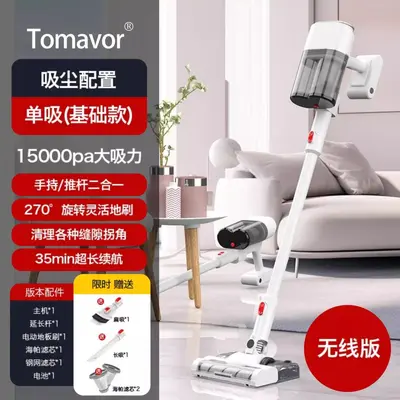Cordless Handheld Vacuum Cleaner for Home and Car, Pet Hair, High Suction - 12