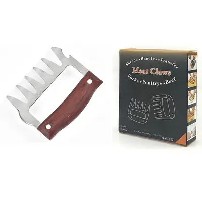 Bear Claw Meat Shredder, Multifunctional BBQ Grilling Tool - 8