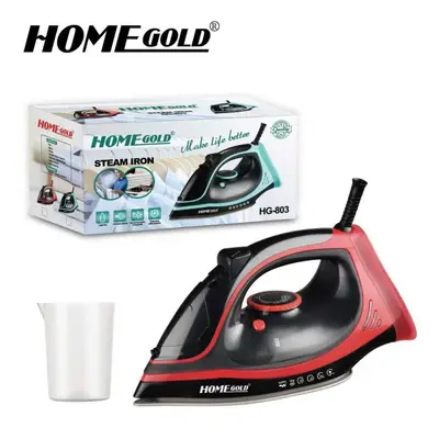 Handheld electric steam iron with ceramic sole, large water tank - 10
