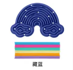 Cloud Rainbow Decompression Board, Children's Educational Puzzle Twist Toy - 8