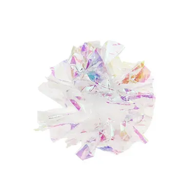 Regenbogen-Katzenspielball 3,5 cm, elastischer Schaumstoff - 8